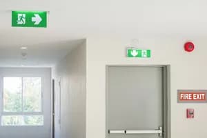 Fire Emergency Lighting and Evacuation System