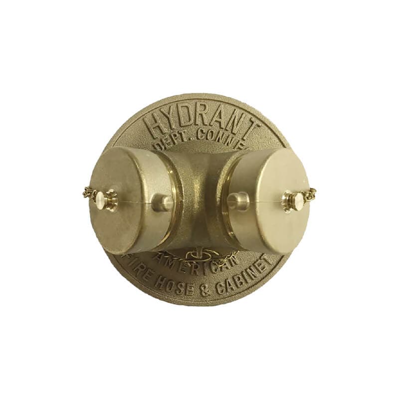 Exposed Fire Department Outlet Connection (FDC)