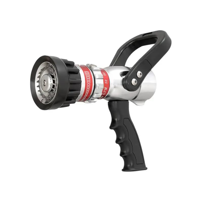 Selectable Gallonage Handline Fire Nozzle (Brass)