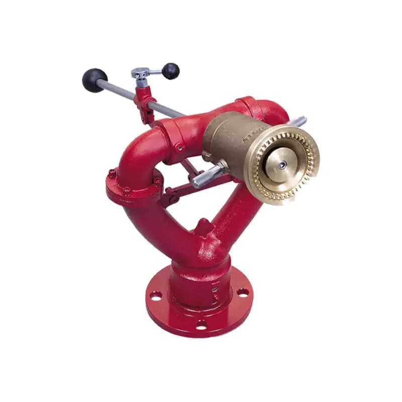 Manual Lever Control Foam Monitor (Double Waterway)
